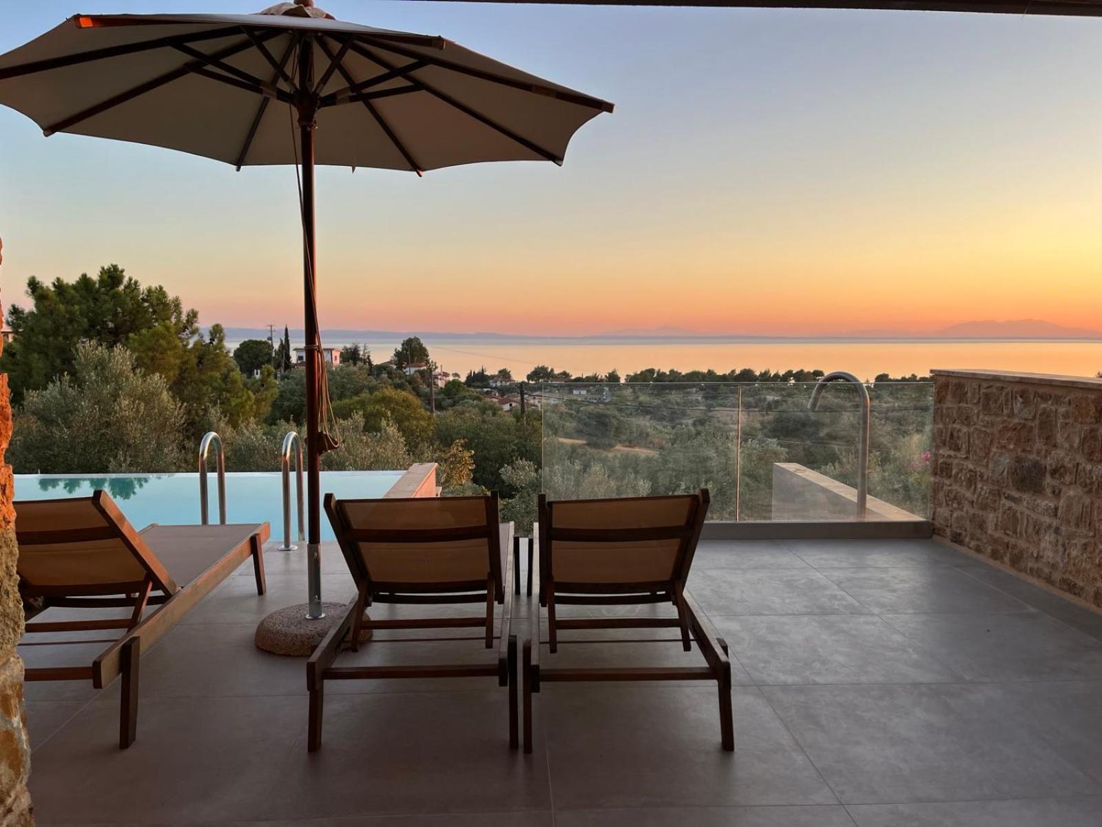 Lithos Villas - Nikiti Halkidiki Exterior foto